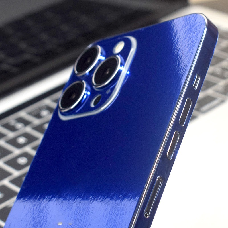 Miếng Dán Bảo Vệ Mặt Sau Điện Thoại Bằng pvc Mạ Bóng Cho iphone 14 13 pro max