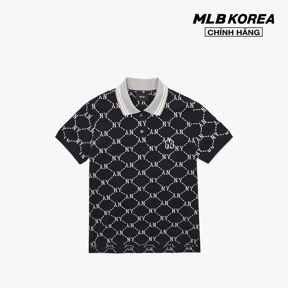 MLB - Áo thun polo nữ Monogram 3FPQM6023-50BKS