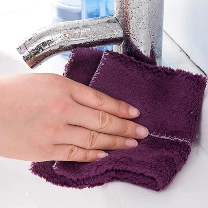 Khăn lau đồ dùng nhà bếp bằng sợi tre mềm mại cỡ 25x25cm