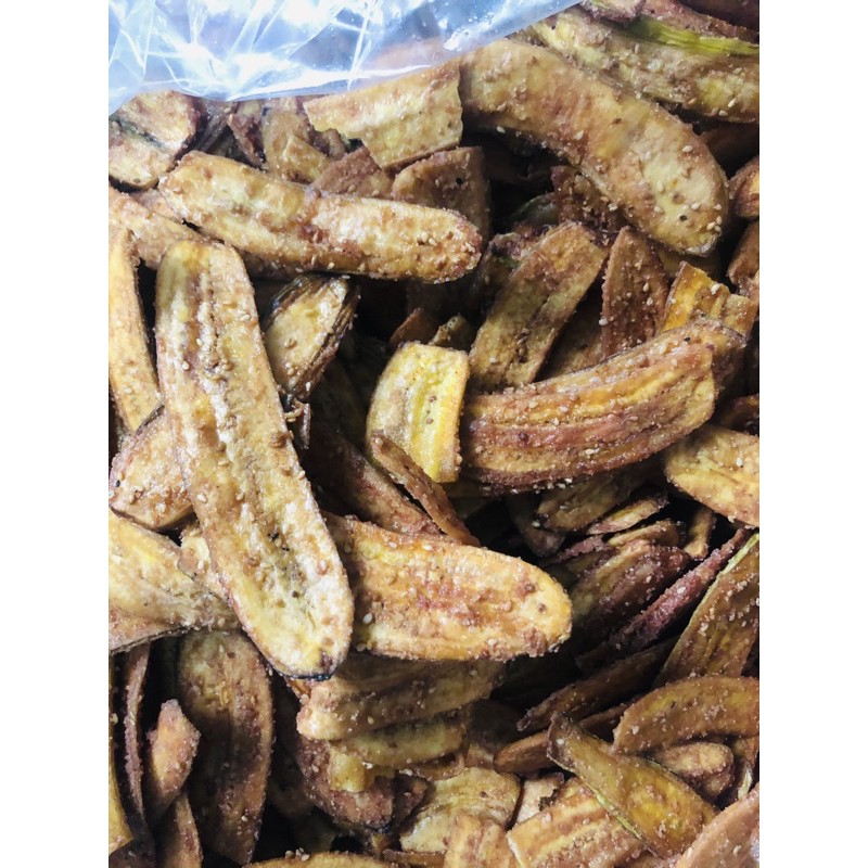 500gr Chuối mè gừng sấy giòn loại Ngon
