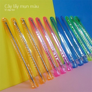 Cây Nặn Mụn 2 Đầu - Cây Nặn Mụn Trứng Cá, Mụn Đầu Đen - HÀNG CHUẨN AUTH