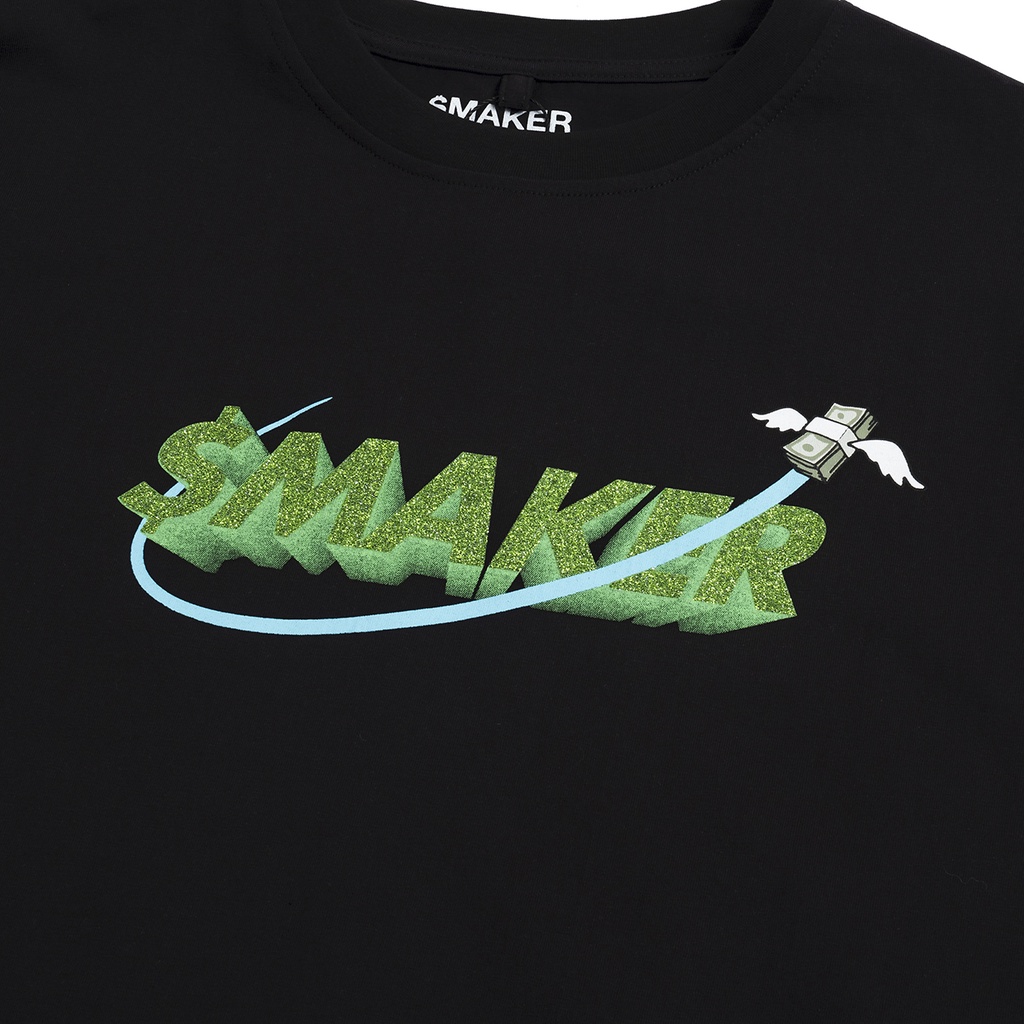 Áo thun cotton nam nữ Unisex form rộng tay lỡ, local brand chính hãng - FLYING MONEY TEE