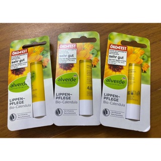 [Xách tay Đức] Son dưỡng môi hữu cơ Alverde Đức