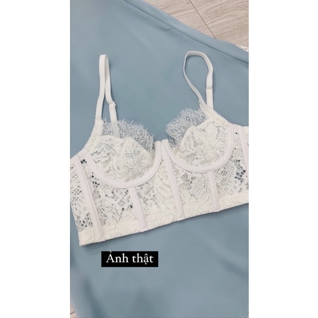 ÁO CORSET REN 2 DÂY CÓ GỌNG