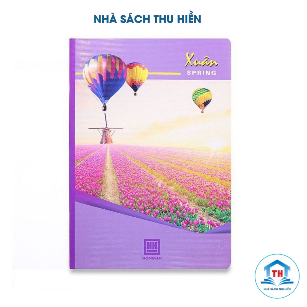 Vở kẻ ngang 200 trang Hồng Hà 4 mùa