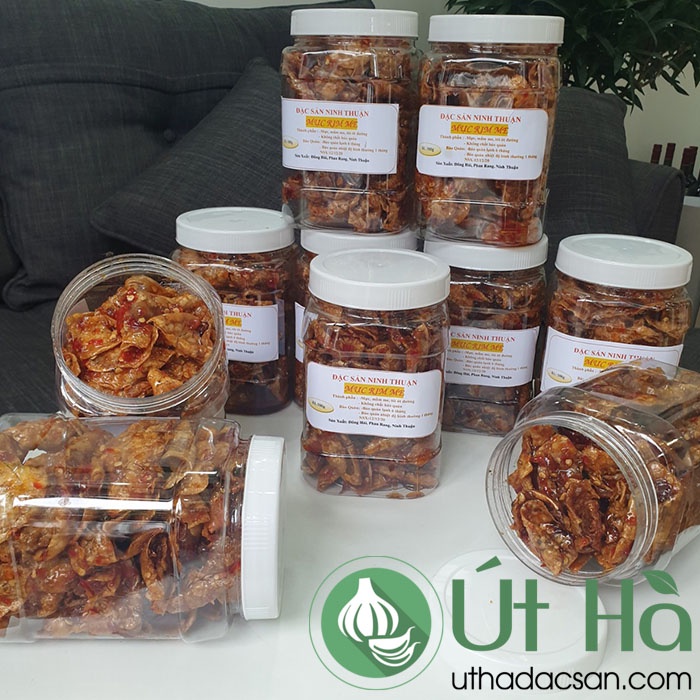 Mực Rim Me Đặc Sản Ninh Thuận Hủ 300gr Thơm Ngon Ngọt Từ Mực Cay Cay Chua Mặn - Út Hà Đặc Sản | BigBuy360 - bigbuy360.vn