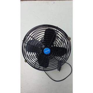 Quạt điện ô tô cánh sắt, lồng sắt 230mm