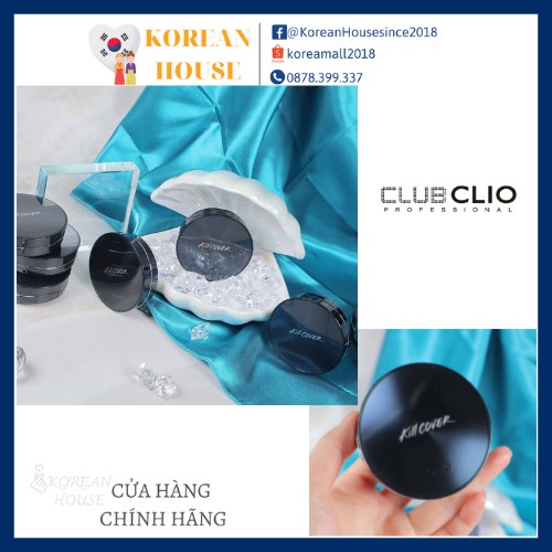 [Chính hãng][Tặng kèm lõi refill] PHẤN NƯỚC CLIO KILL COVER FOUNWEAR CUSHION ALL NEW_Phiên bản 2021 | BigBuy360 - bigbuy360.vn