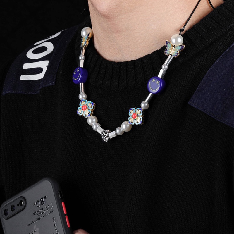 Vòng cổ Mặt Hình Bướm Phong Cách Hiphop Thời Trang Cho Nam Và Nữ