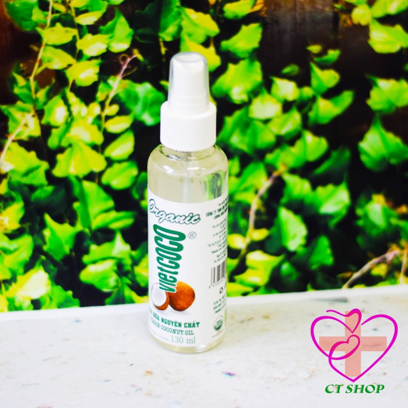 Dầu Dừa Vietcoco Dạng Chai Xịt 130ml Tiện Dụng | BigBuy360 - bigbuy360.vn