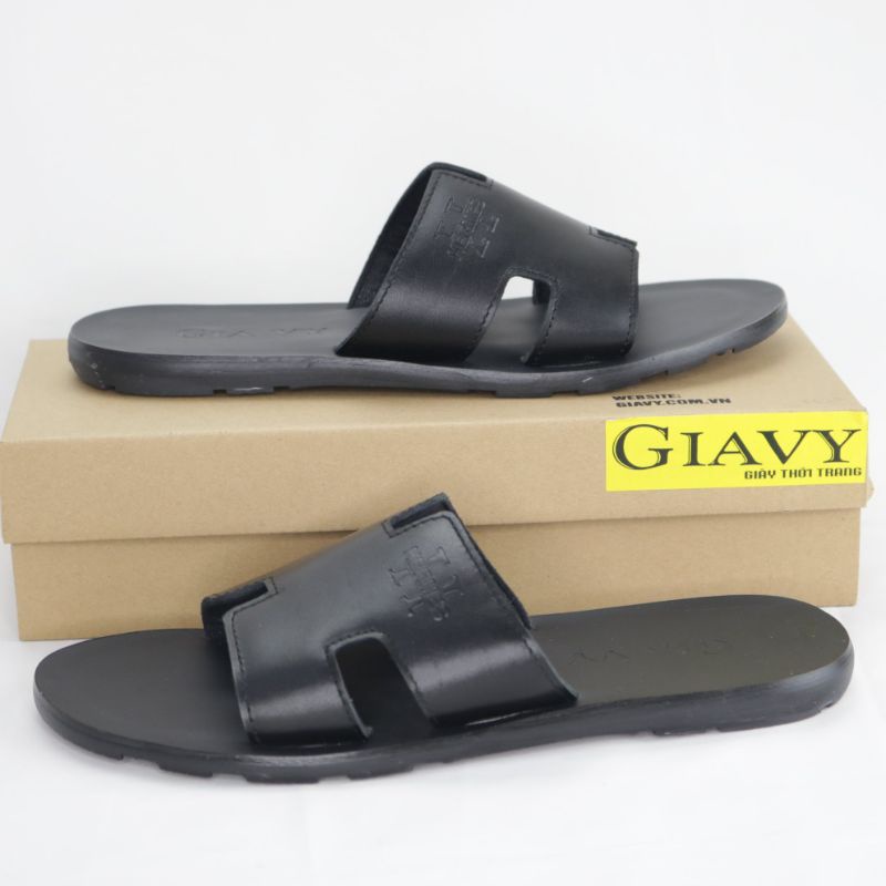 Dép nam quai ngang chữ H Giavy D901