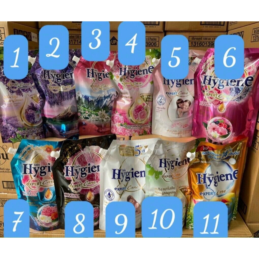 Nước Xả Vải Đậm Đặc Hygiene Expert Care Hương Hoa Mẫu Đơn Thái Lan