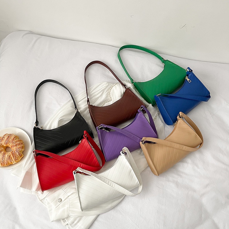 Túi Đeo Vai Hình Vuông Nhỏ Màu Sắc Tương Phản Phong Cách Hàn Quốc Thời Trang 2022 Dành Cho Bạn Nữ