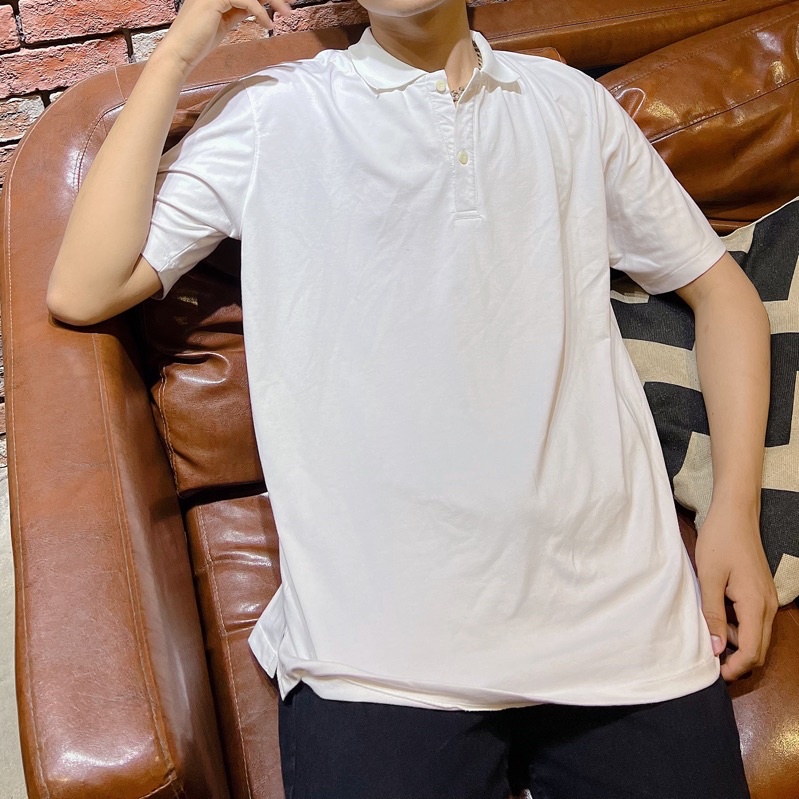 Áo Polo Cộc Tay Cotton Nam nữ Unisex Hàng thiết kế Siêu Hot