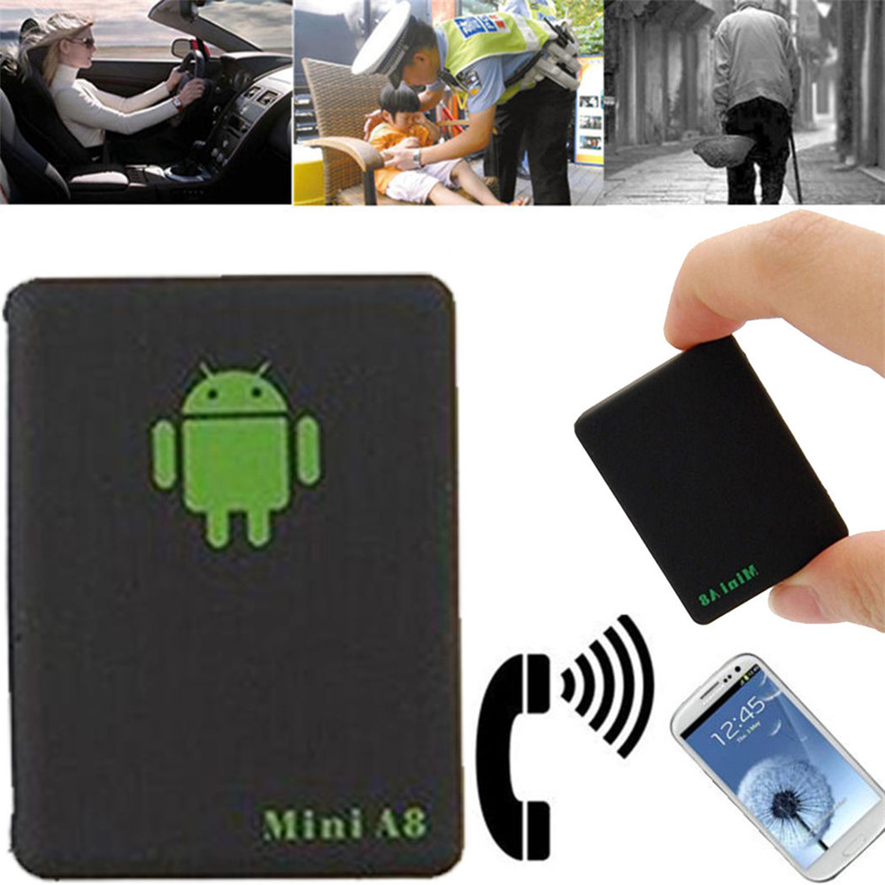 SOS Thiết Bị Định Vị Gps Mini Gsm / Gprs A8 Mini Gsm Gprs Cho Xe Hơi Trẻ Em