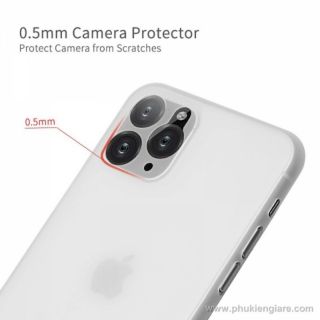 Ốp Lưng iPhone 11 Pro Max Siêu Mỏng 0.3mm bảo vệ Camera