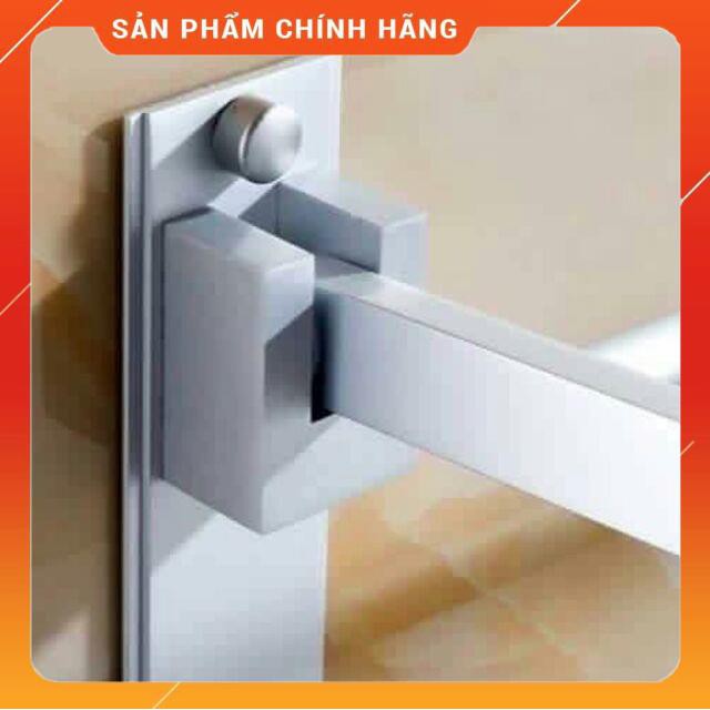 [HÀNG SIÊU TỐT] Giá treo khăn nhà tắm 2 tầng nhôm