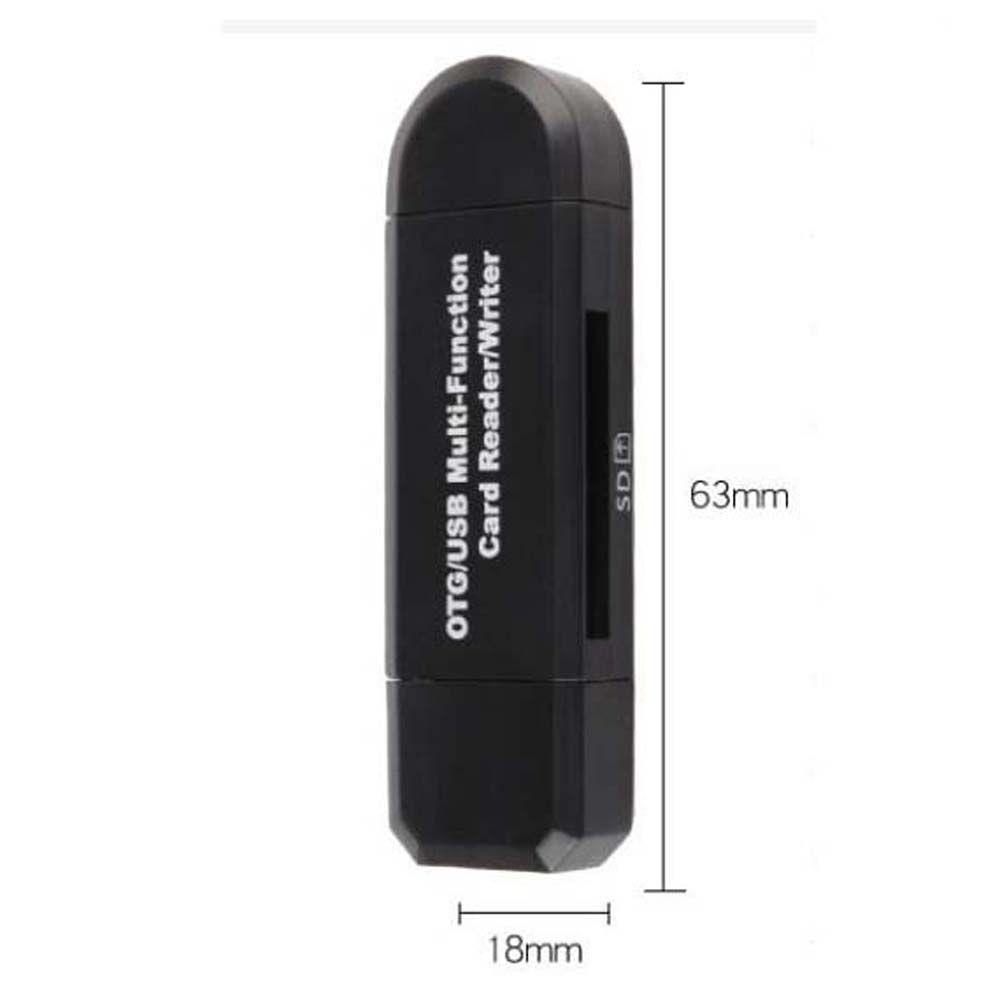 Đầu Đọc Thẻ Nhớ Cổng USB 2.0 Micro TF / SD Cho Windows Hỗ Trợ SD / TF