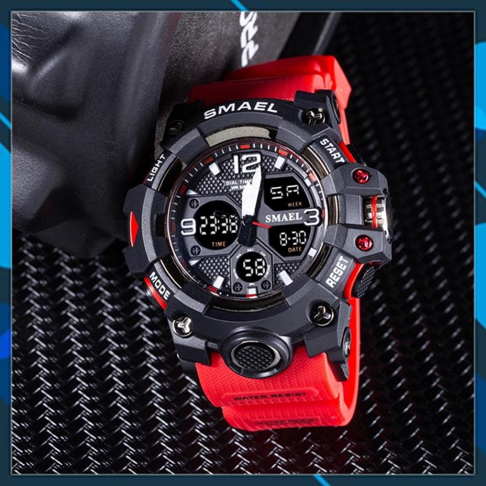 [HÀNG CHUẨN AUTH]Đồng hồ nam SMAEL,thể thao ngoài trời, đồng hồ đa chức năng ,chống thấm nước,BH 12 tháng,1 đổi 1 | BigBuy360 - bigbuy360.vn