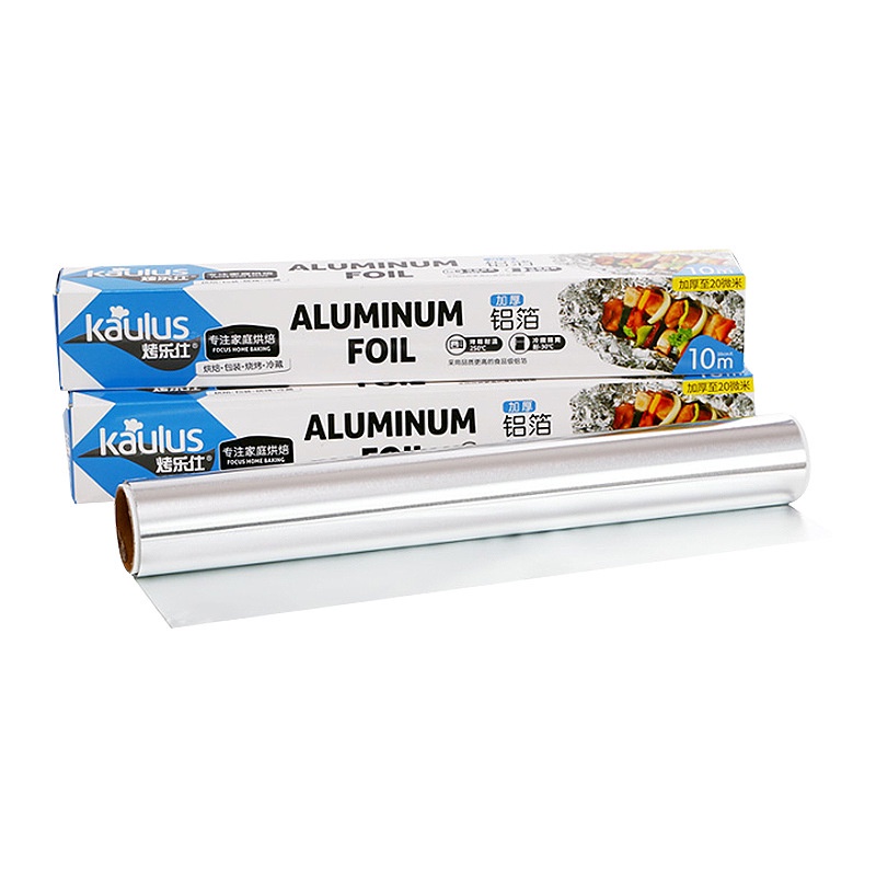 Cuộn giấy bạc nướng thực phẩm 10 mét KAULUS Dùng cho mọi loại bếp nướng điện, than, nồi chiên không dầu