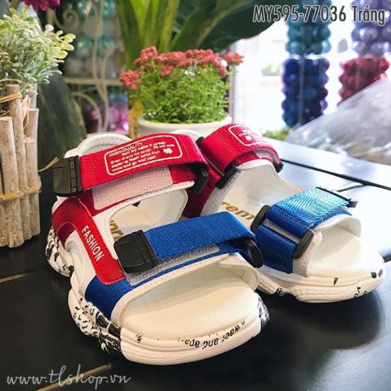 Giày sandal cho bé phong cách thể thao  - Dép quai hậu MY595