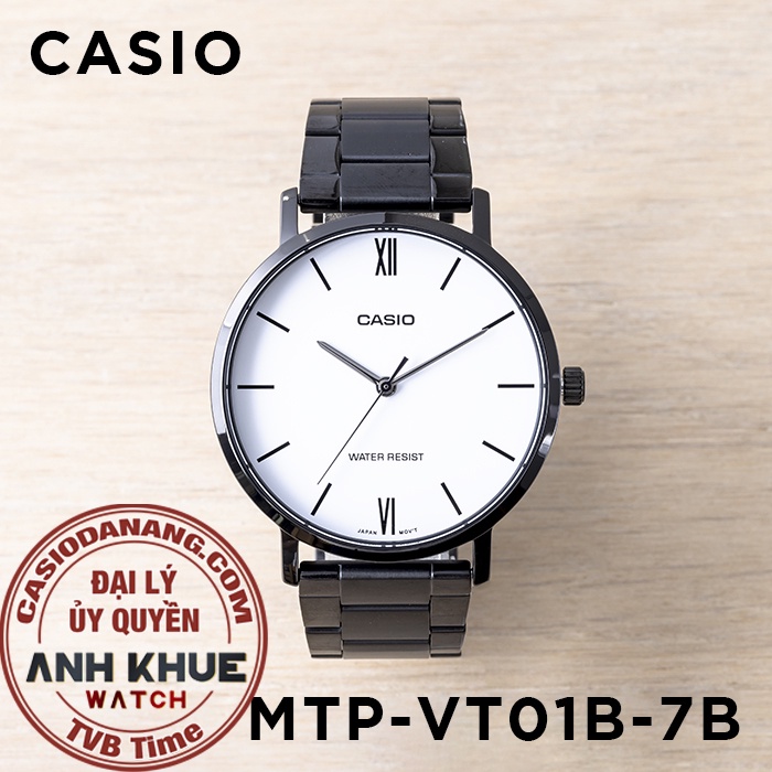 Đồng hồ nam Casio Standard chính hãng Anh Khuê MTP-VT01 Series (40mm)