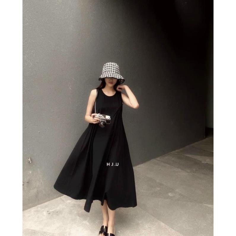 Váy  Maxy Đũi 3 Lỗ Siêu Mát From Rộng