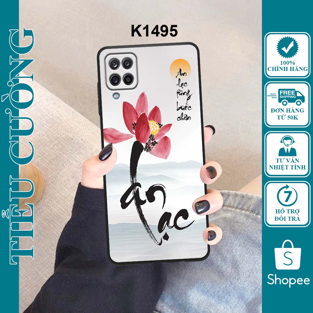 Ốp Samsung A12, M12, A22 4G, A22 5G, M32 4G in hình thời trang thư pháp RẺ BỀN ĐẸP