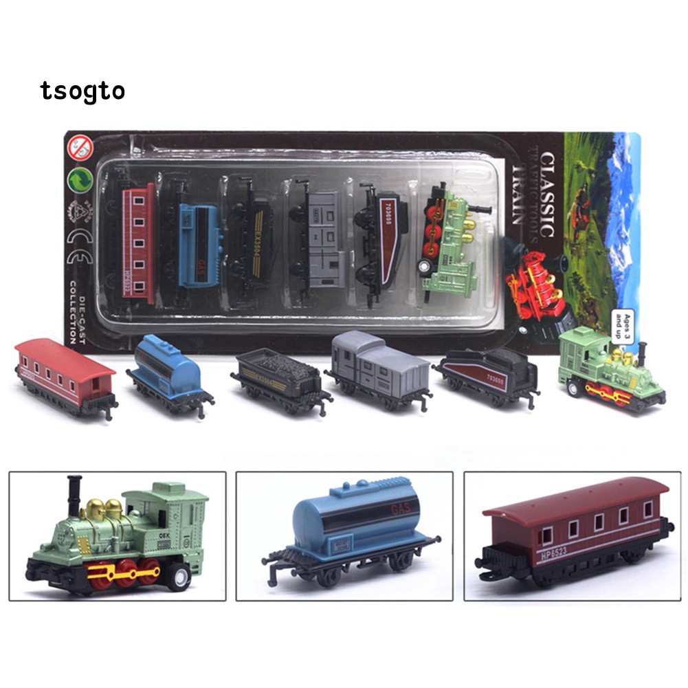 Mô Hình Xe Lửa Đồ Chơi 6 Trong 1