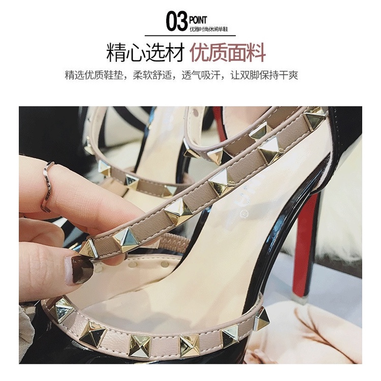 Giày Cao Gót Mũi Nhọn Thiết Kế Mới Thời Trang Mùa Xuân Thu 2022 Dành Cho Nữ