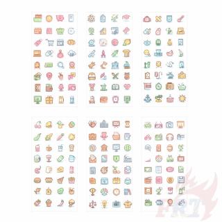 ❉ Funny Diary Label Stickers ❉6Sheet/Set DIY Diary Scrapbooking Decals Stickers