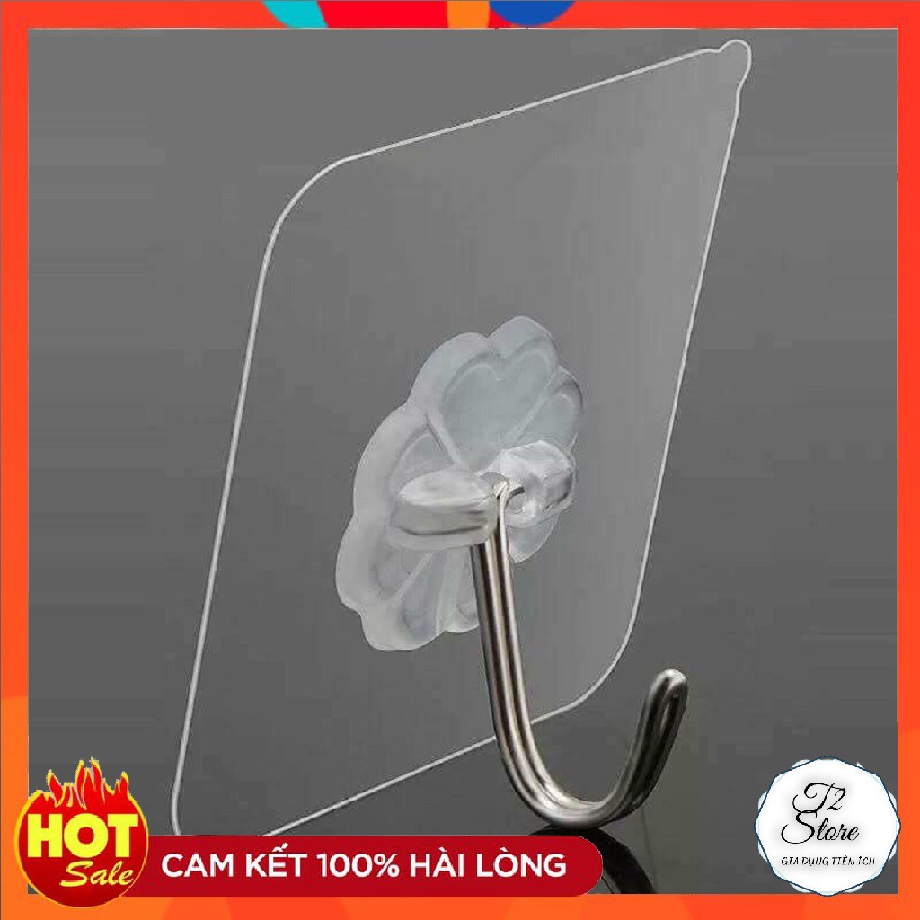 Móc Dán Tường Siêu Dính 6*6cm (chịu lực tới 5kg)