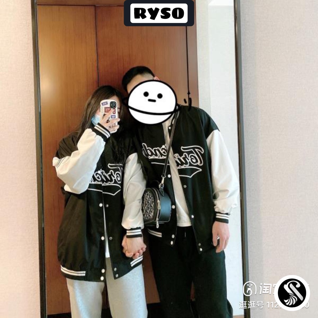 Áo khoác dù 2 lớp cao cấp dày dặn form rộng unsex kiểu dáng bóng chày năng động cá tính nam nữ mặc vừa