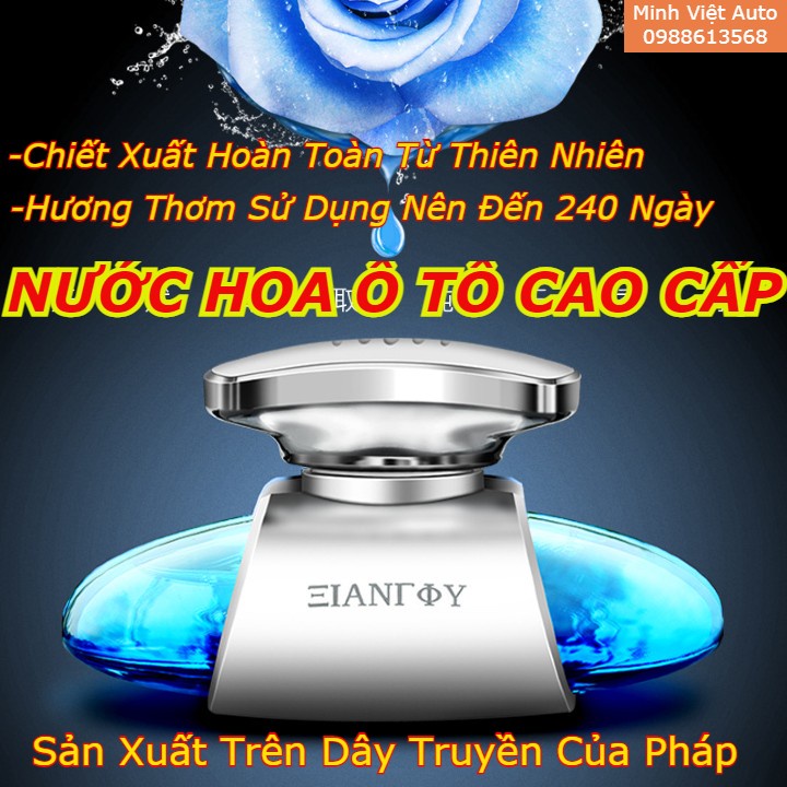 Nước hoa ô tô IIANTOIY cao cấp - Nước hoa xe hơi , tinh dầu được chiết xuất hoàn thiên nhiên - Khử mùi ô tô hiệu quả