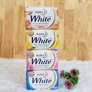 Xà Phòng Tắm Kao White Soap Nhật Bản 130gr