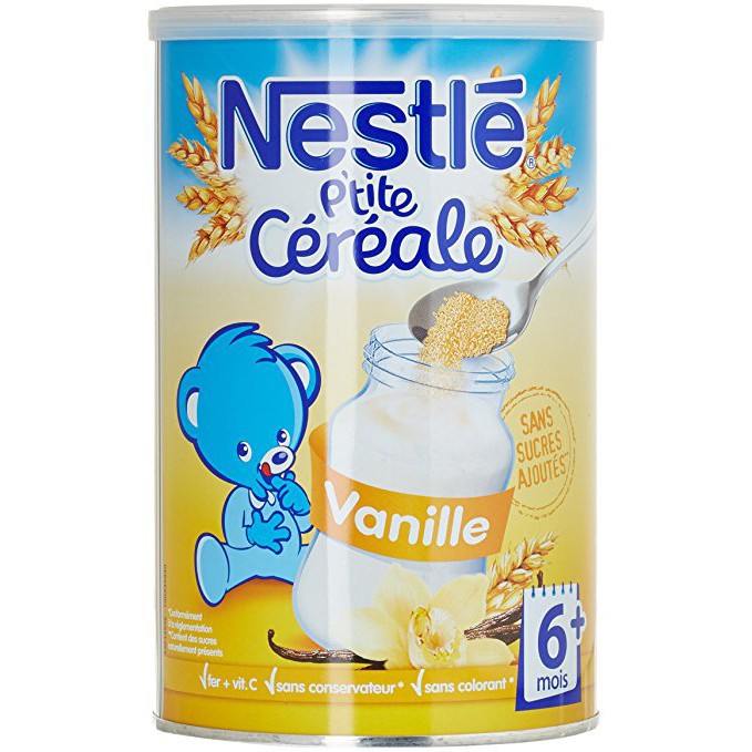 [Hàng nhập khẩu tận gốc Zunny] Bột pha sữa Nestle vị Vani Ngũ Cốc 6m+ (400g)