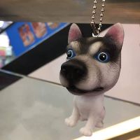 Bộ 4 Móc khoá chó ( pug+ husky+ poodle + golden)