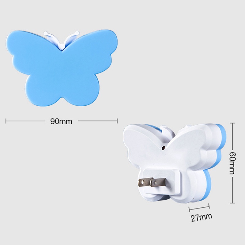 Đèn Ngủ Hình Bướm Xinh Xắn Dành Cho Bé Gái