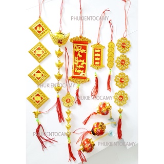 Set 10 Dây treo cây mai, cây đào, trang trí nhà cửa dịp Tết 2020