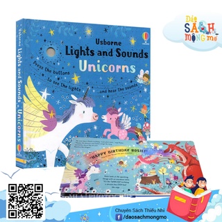 Đồ Chơi Âm Thanh Có Đèn Lấp Lánh Usborne Lights and Sounds Unicorns