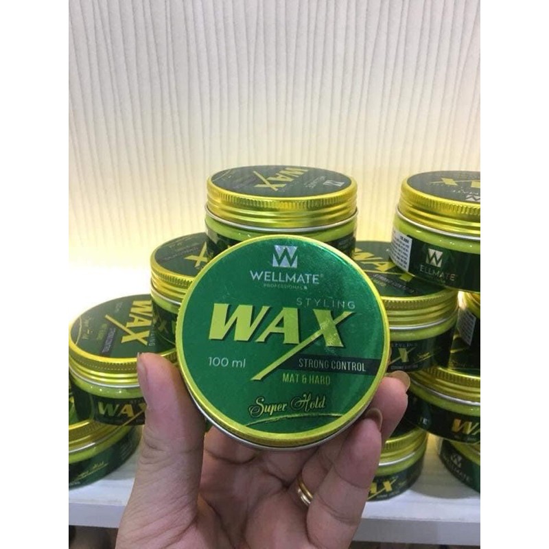 Wax vuốt tóc tạo kiểu tóc nam Wellmate 100G