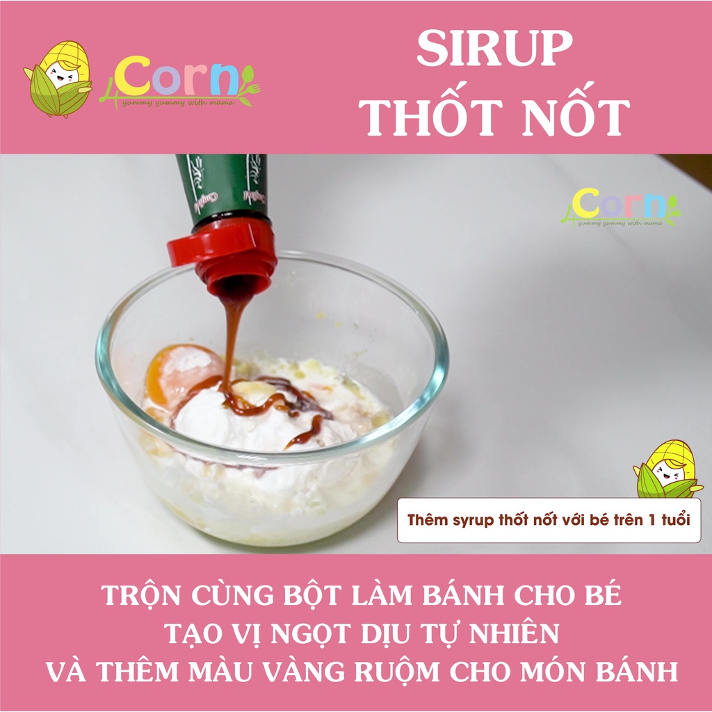 Sirup thốt nốt (đường thốt nốt) hữu cơ Thnot - Cho bé 12m+