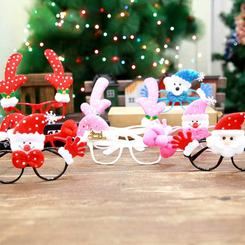 Mắt Kính Phong Cách Giáng Sinh Dễ Thương Chất Lượng Cao