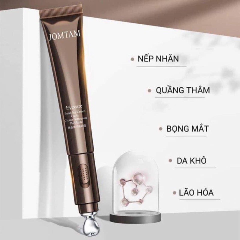 Kem Dưỡng Mắt Tích Hợp Máy Rung Massage JOMTAM Giảm Quầng Thâm Bọng Mắt - Eyecare Electric Eye Cream | BigBuy360 - bigbuy360.vn