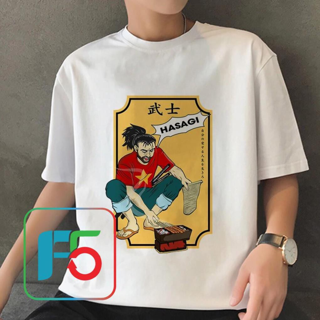 ÁO THUN TAY LỠ YASUO QUẠT CHẢ - cực HOT