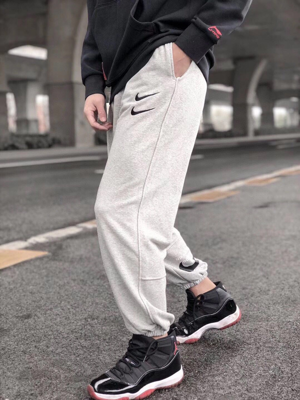 Nike pair of hook autumn and winter casual trousers casual trousers close-up trend sneakers trend