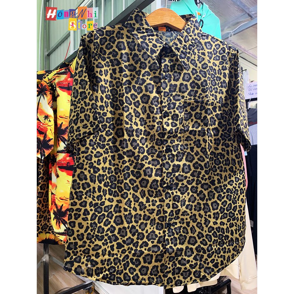 SƠ MI HOẠ TIẾT TAY LỠ DÁNG RỘNG - SƠ MI UNISEX TAY LỠ - MM | BigBuy360 - bigbuy360.vn