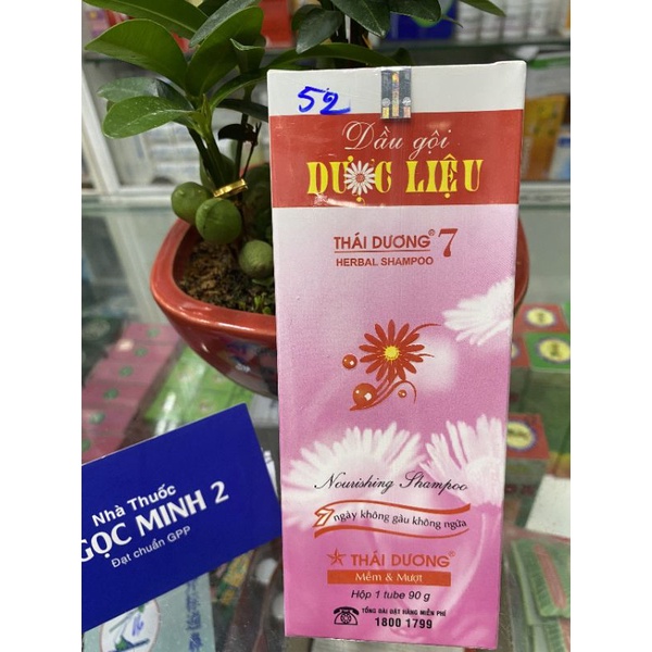 ✅ [Chính Hãng] Dầu gội dược liệu Thái Dương 3 và 7 giúp tóc mềm mượt và sạch gàu