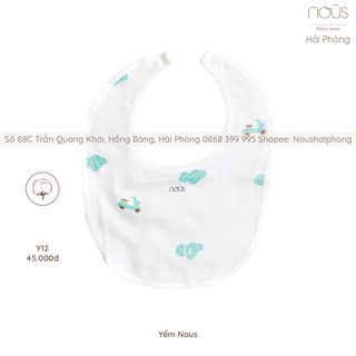 Yếm Hình Xe Máy Xanh Nous