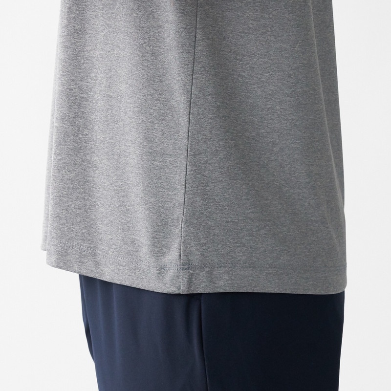 Muji Áo Thun Nữ Ngắn Tay Khô Nhanh